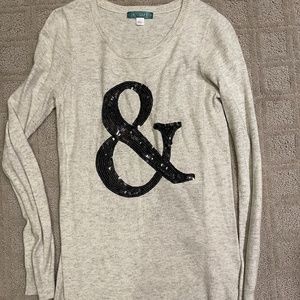 Sequin detail sweater